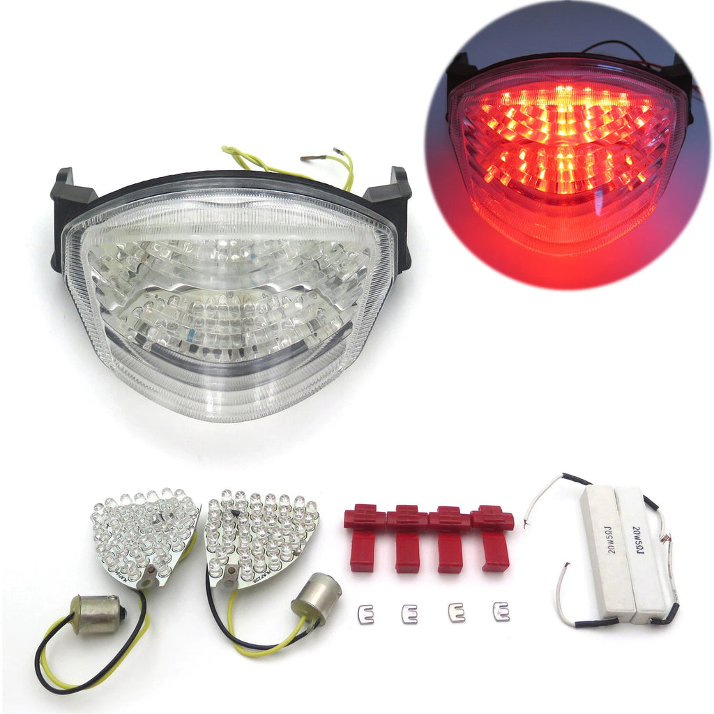 Clear Lens LED Tail Light for Suzuki GSXR 1000 (2005–2006)