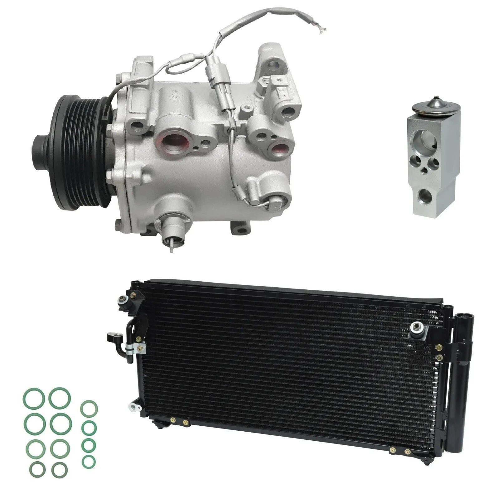 AC Compressor Kit With Condenser for Mitsubishi Eclipse 3.0L (2001–2005)