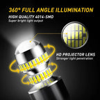 Set of 2 LED Bulbs for Car Back Up Reverse Lights (6000K)