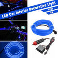 2m Blue LED Interior Wire Strip Light for Universal Cars (2010–2023)