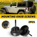 2pc Targa Mounting Knob Screw for Jeep Wrangler JK (2007–2018)