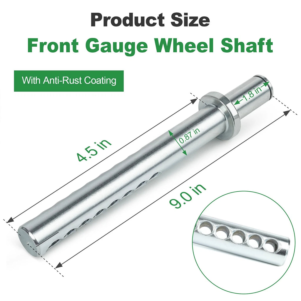 Gauge Wheel Shaft M156380 for John Deere 2025R 2027R 2032R 54D 72D
