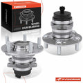 2X Rear Wheel Hub & Bearing Assembly with ABS for Kia Forte Koup (2010–2013)