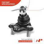 Front Inner & Outer Tie Rod Ends & Ball Joints for Toyota Corolla (2003-2008)