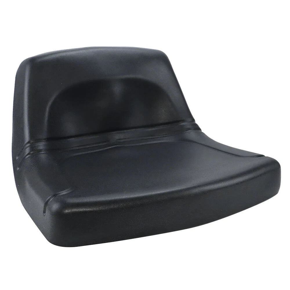 Garden Tractor Seat for Lawn Mower (Black Low Back)