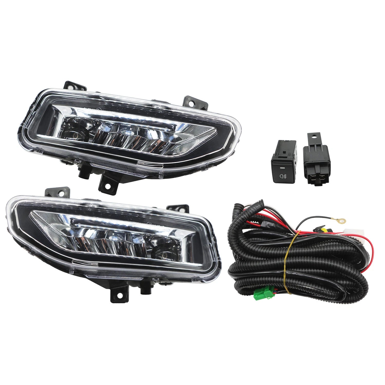 LED Bumper Fog Lights for Nissan Frontier (2022–2024) Left+Right