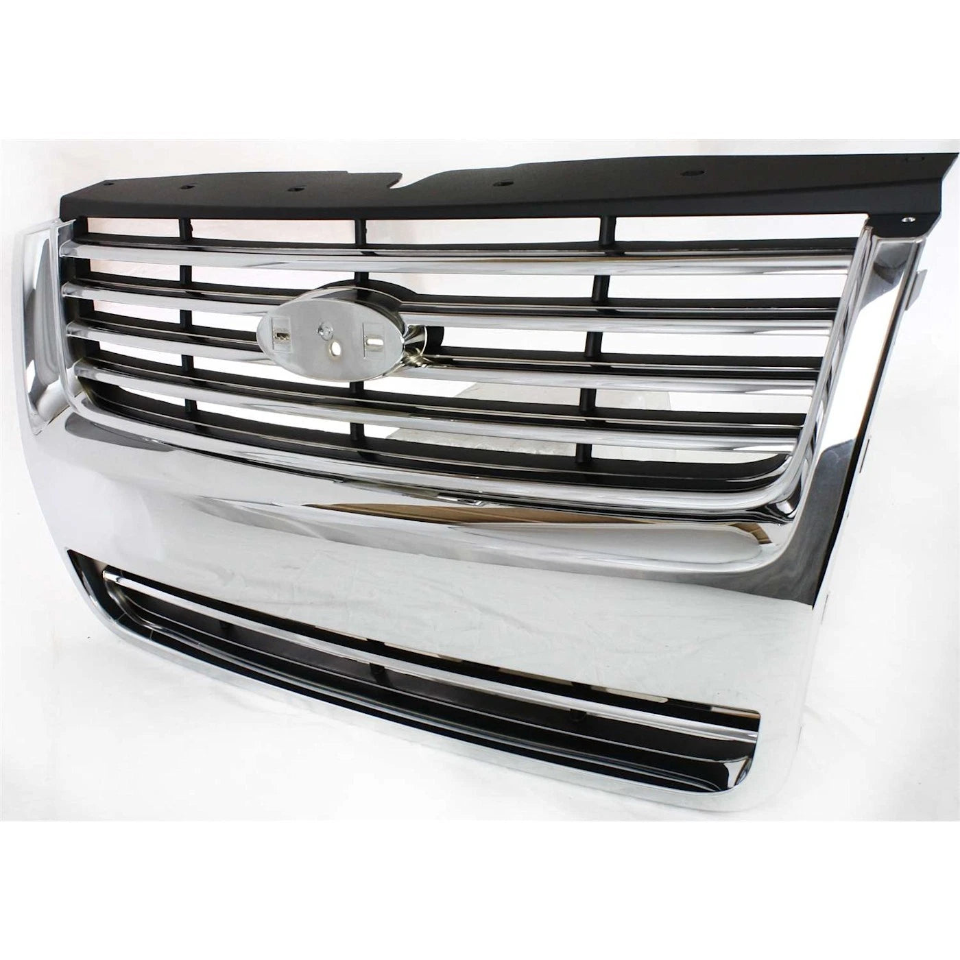 Chrome Grille for Ford Explorer (2006–2010) with Black Insert