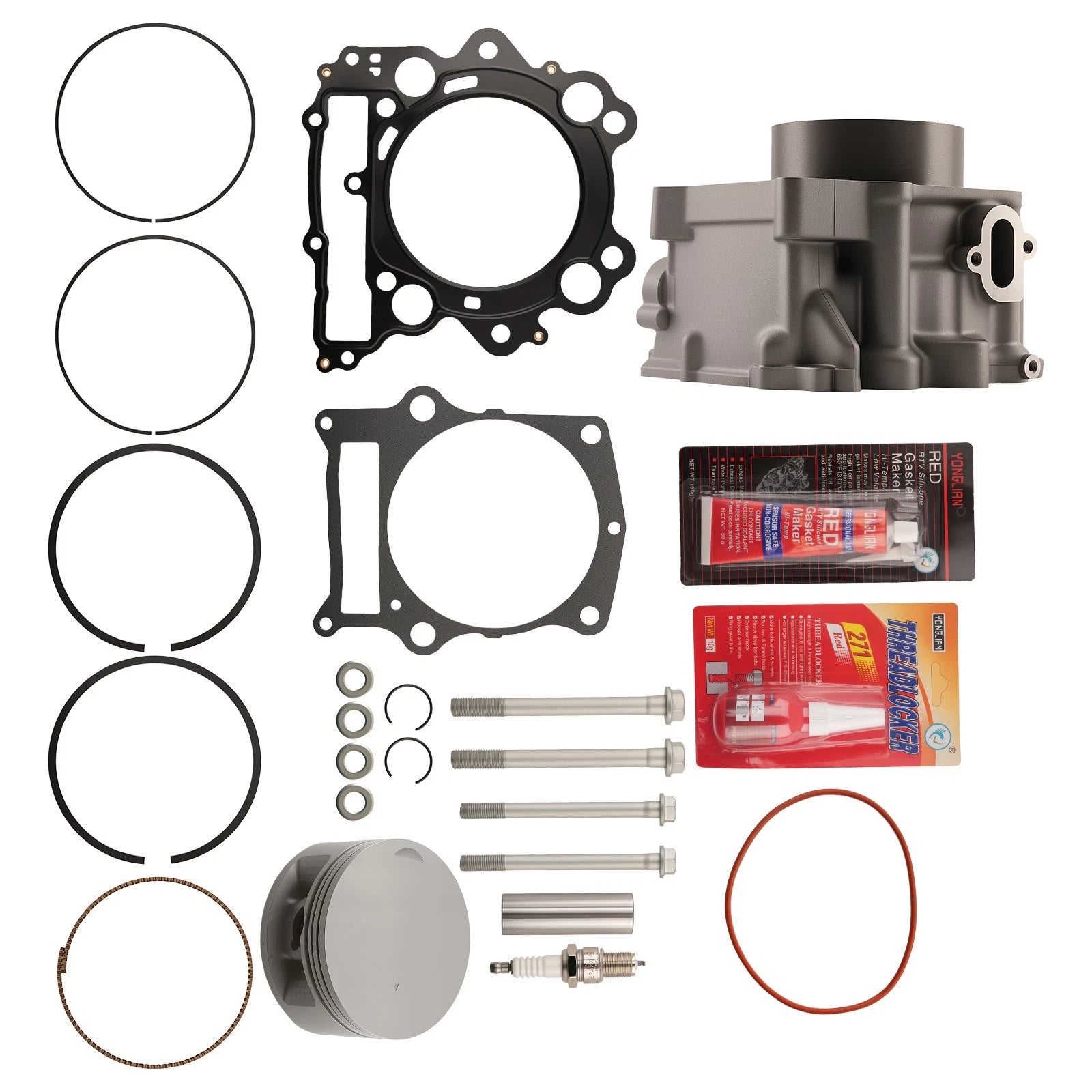 Cylinder Piston Kit for Yamaha Grizzly 660 4X4 (2002–2008) 100mm Bore 5KM-11310-00