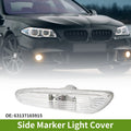 1 Pc Left Side Marker Light Cover for BMW 325i (2002–2006) 63137165915 White