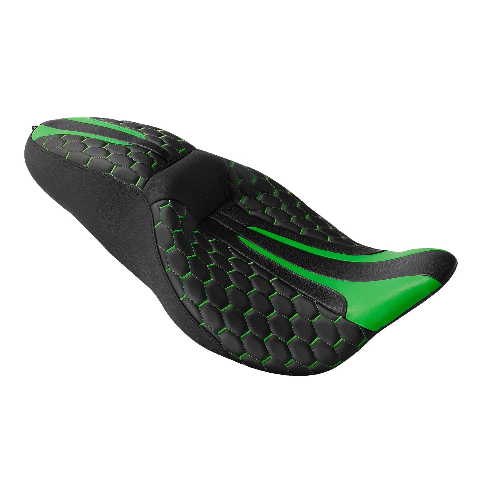 Seat Backrest for Harley Road Glide (2014–2024) - Black Green
