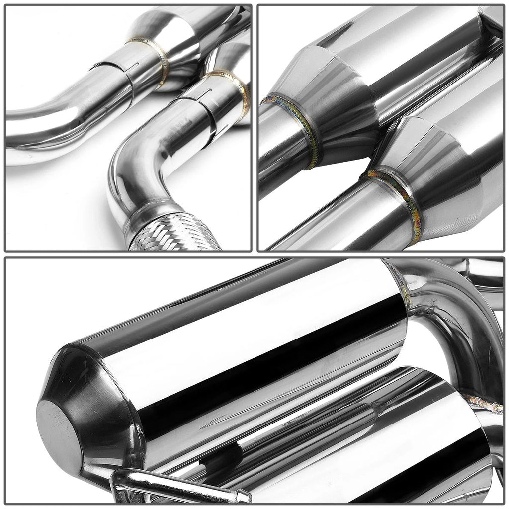 Dual Muffler Catback Exhaust System for Nissan 370Z Z34 (2009–2020)