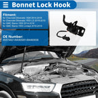 Hood Latch Assembly for Chevrolet Silverado 1500 (2014–2018) No. 85574821