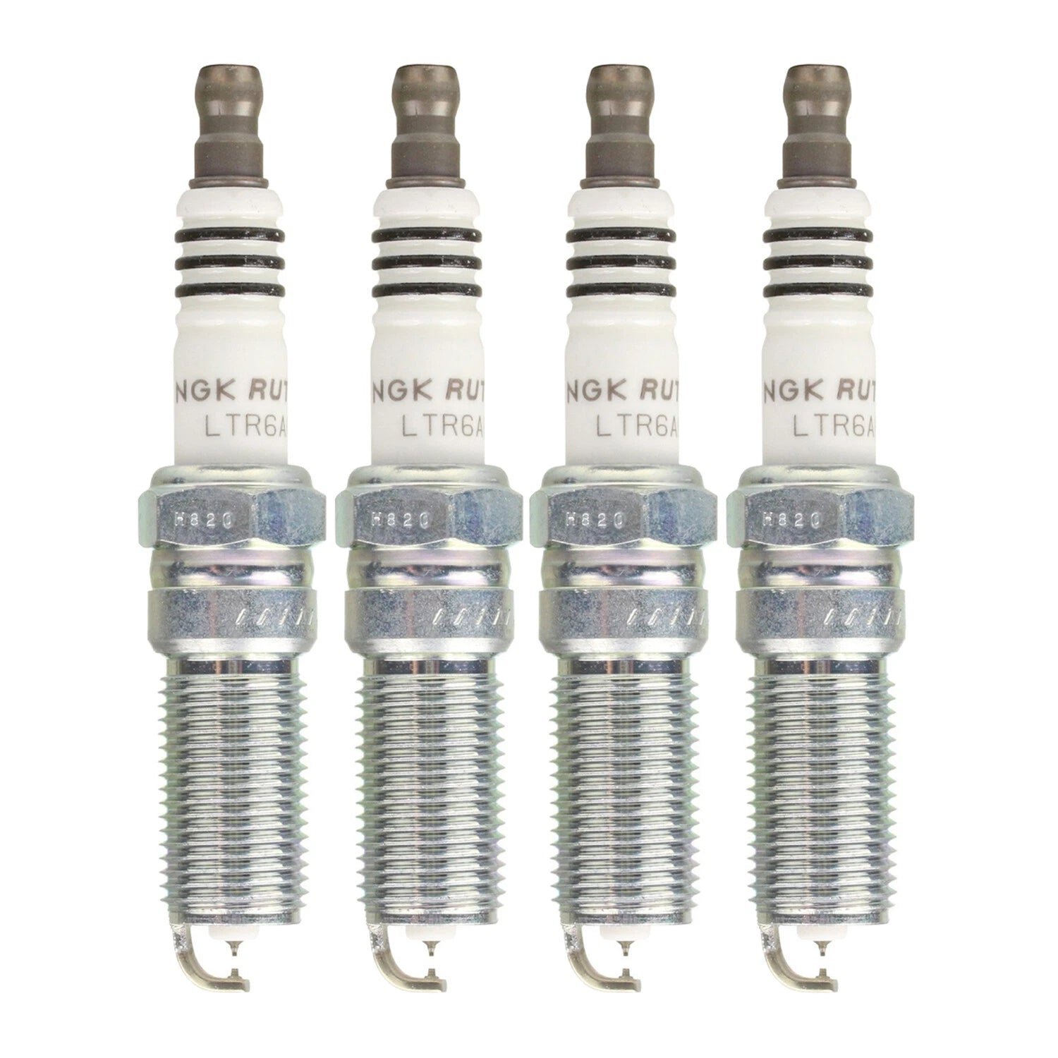 Set of 4 NGK Ruthenium HX Spark Plugs for Ford EcoSport MX-5 Miata (2016–2023)