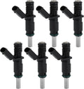 6PCS Fuel Injectors A2720780249 for Mercedes Benz G550 GL450 GL550 GLK350 (2006–2018)