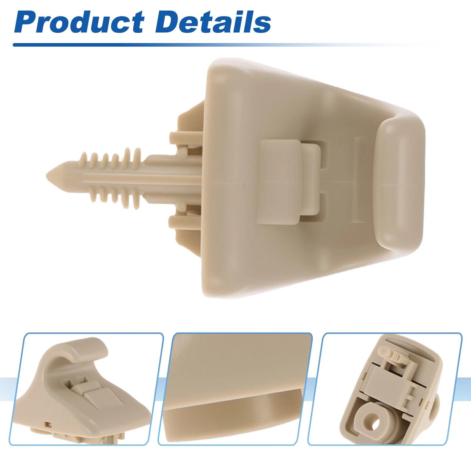 Sun Visor Clip for Hyundai Elantra (2011–2017) Beige 85235-3X000TX