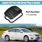 Set of 1 Transmission Oil Pan with Gasket for Nissan Altima (2002–2006) No. 111109Y600