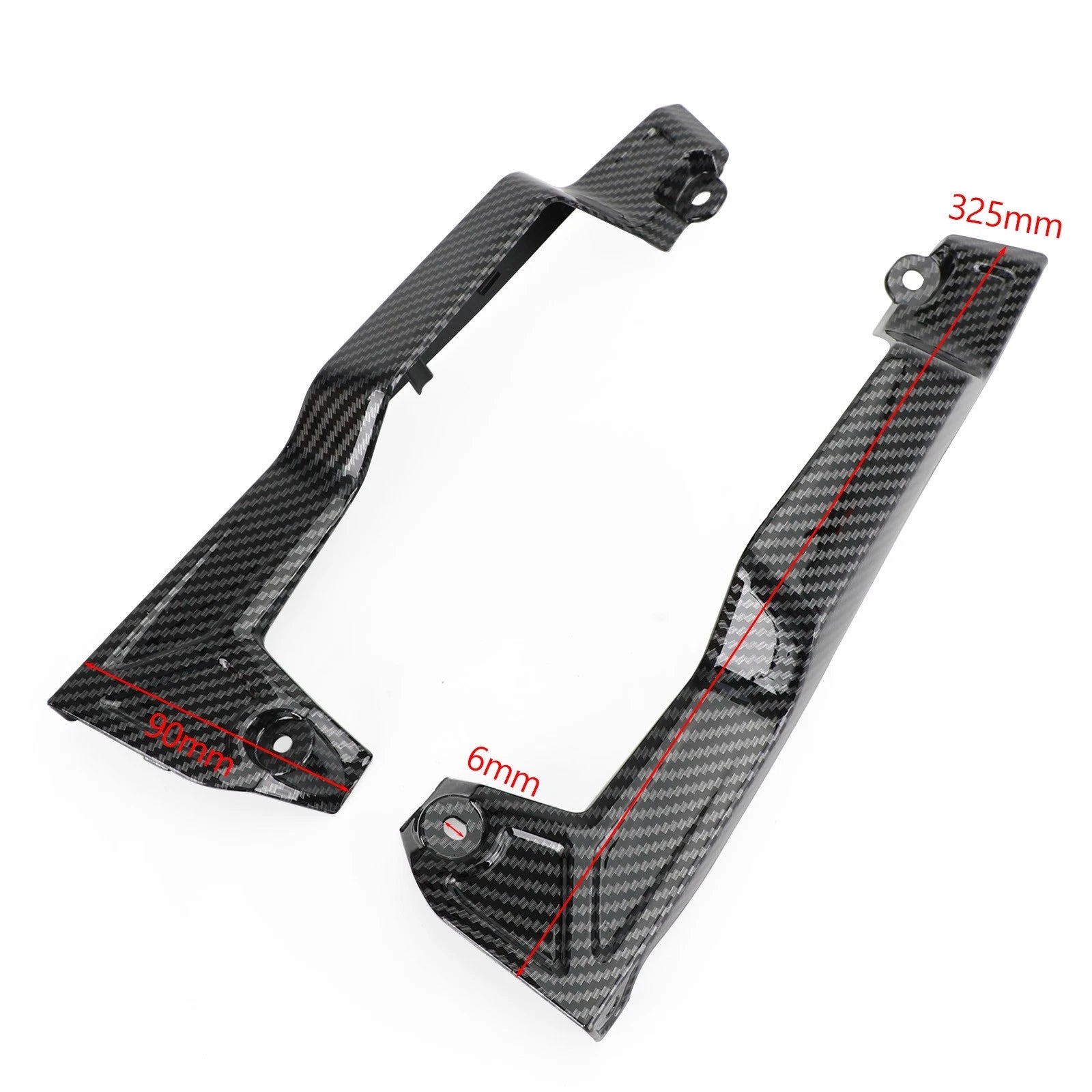 Rear Tail Seat Side Fairing Covers for Yamaha Tracer 9 GT (2021–2022) Carbon