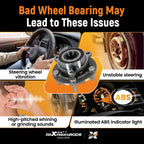 5 Stud Wheel Hub Bearing for Hyundai Elantra/Ioniq/Veloster (2017–2023) 513420