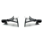 Winglets Deflector Kit Spoiler / 1 x Carbon Fiber Plastic for Motorcycle