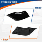 Tow Hook Cover for Mercedes-Benz CLS550 (2012–2018) A2188850026 Black