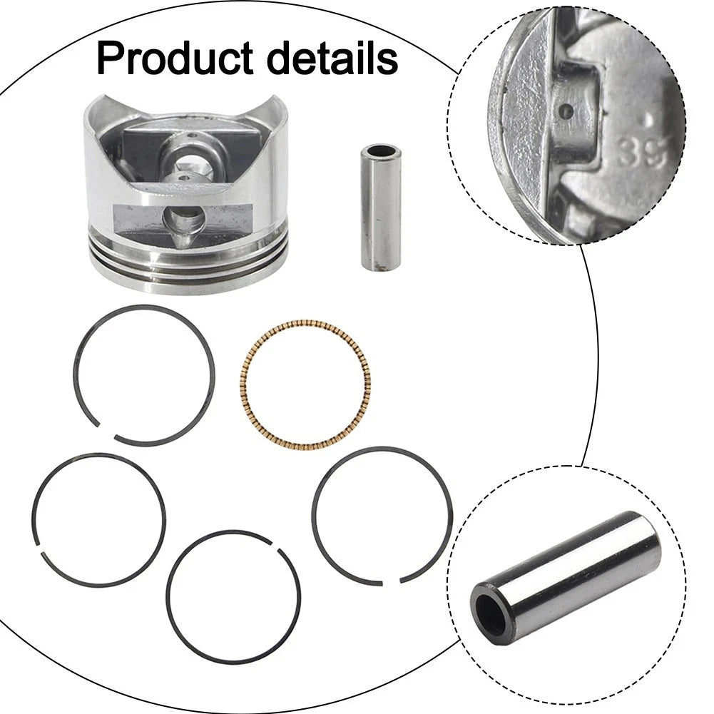 Piston Kit for Honda GX35 (35CC 4-Stroke) - 39mm Diameter Replacement