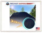XXL Waterproof Motorcycle Cover for Road Bikes (UV, Rain, Dust Protection)