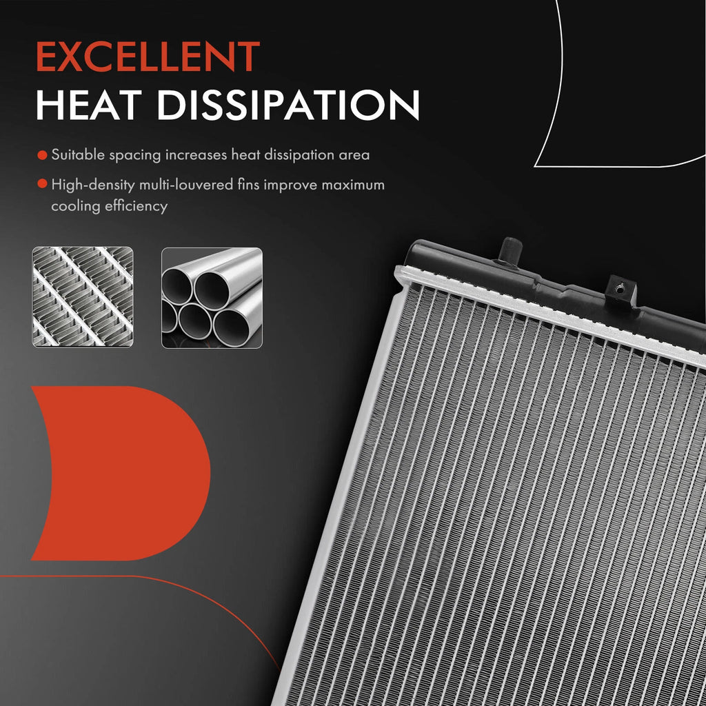 Radiator with Transmission Oil Cooler for Kia Rio (2003–2005)