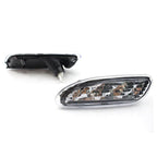 Clear Front LED Light Bar Side Marker for Mercedes W203 C Class (2001-2007)