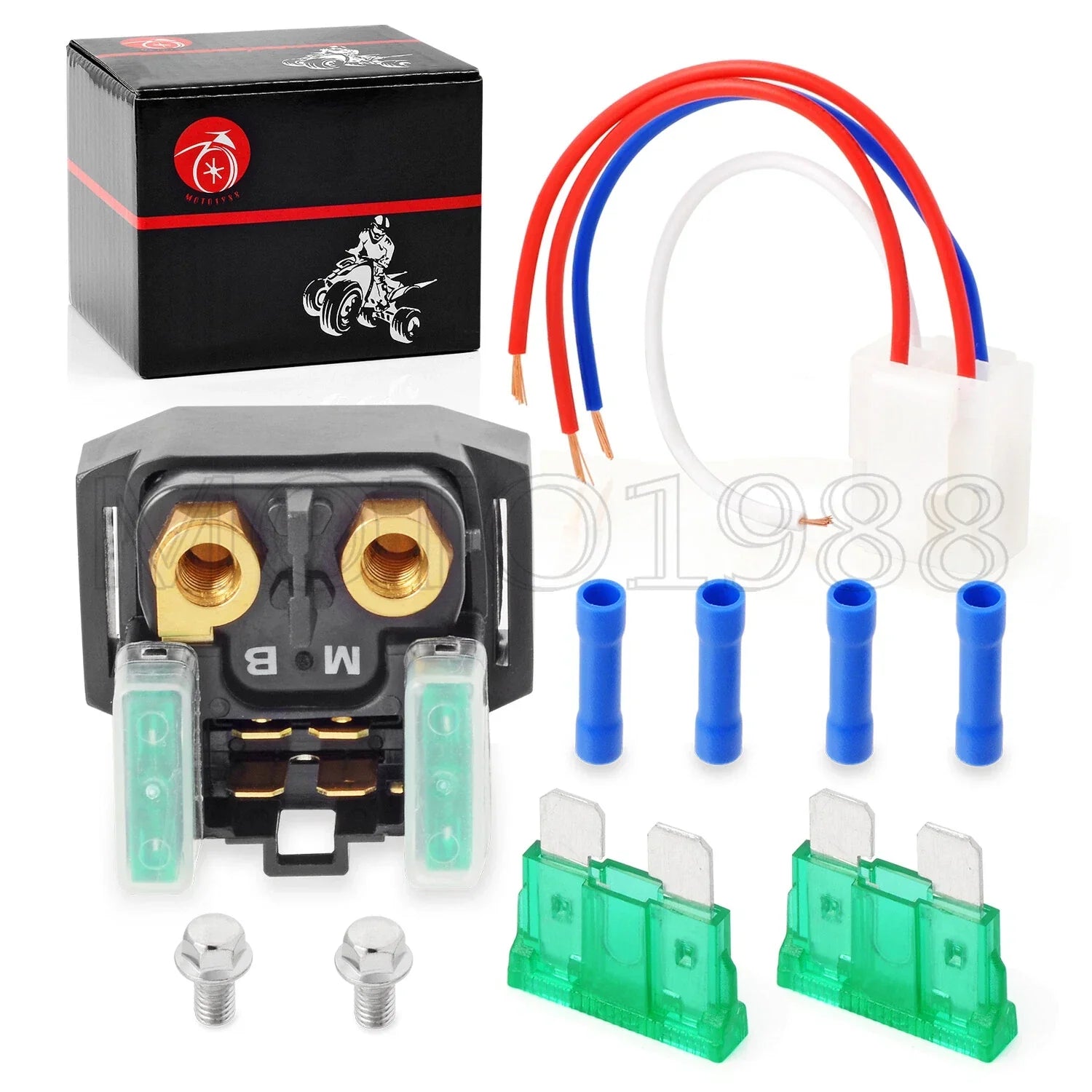 Starter Solenoid Relay W Plug for Yamaha YFZ450/YZFR7 (1999–2013)
