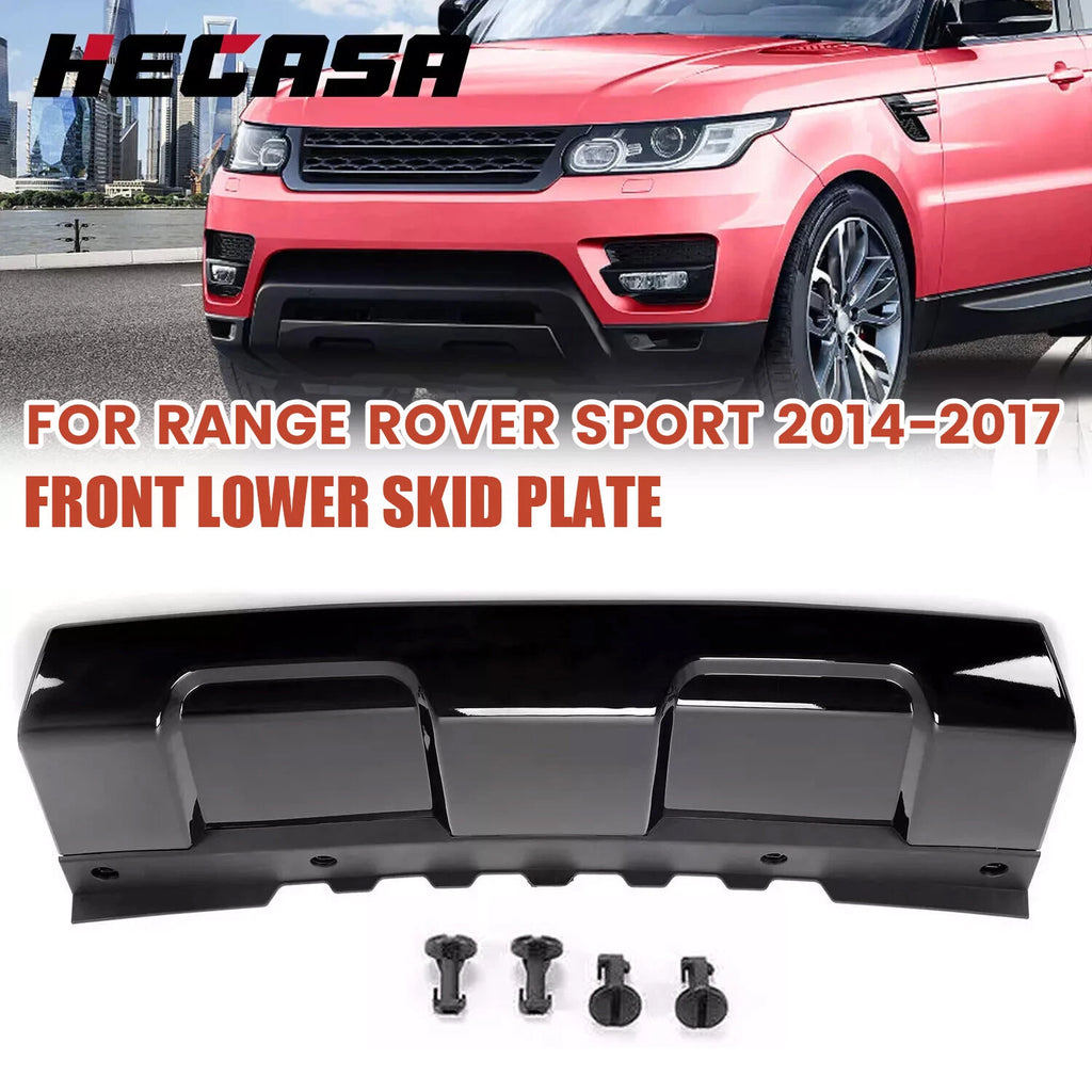 Front Bumper Cover Towing Eye Hook Skid Plate for Range Rover Sport (2014–2017)
