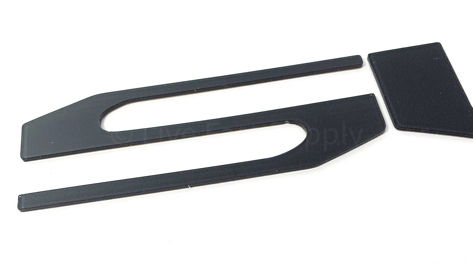 Tailgate Insert Letters Premium Charcoal Gray for 2020-2022 Ford Super Duty