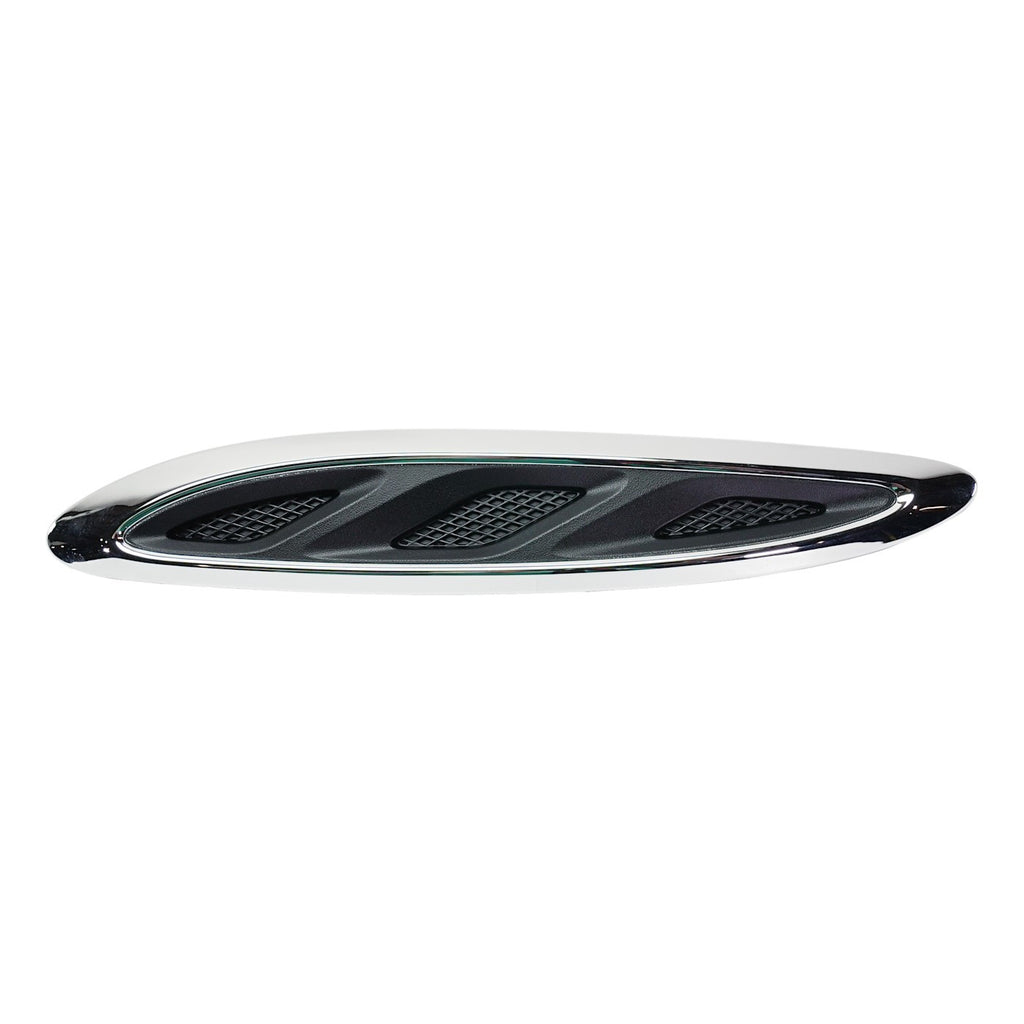 Set of 2 Hood Trim Moldings for Driver & Passenger Side