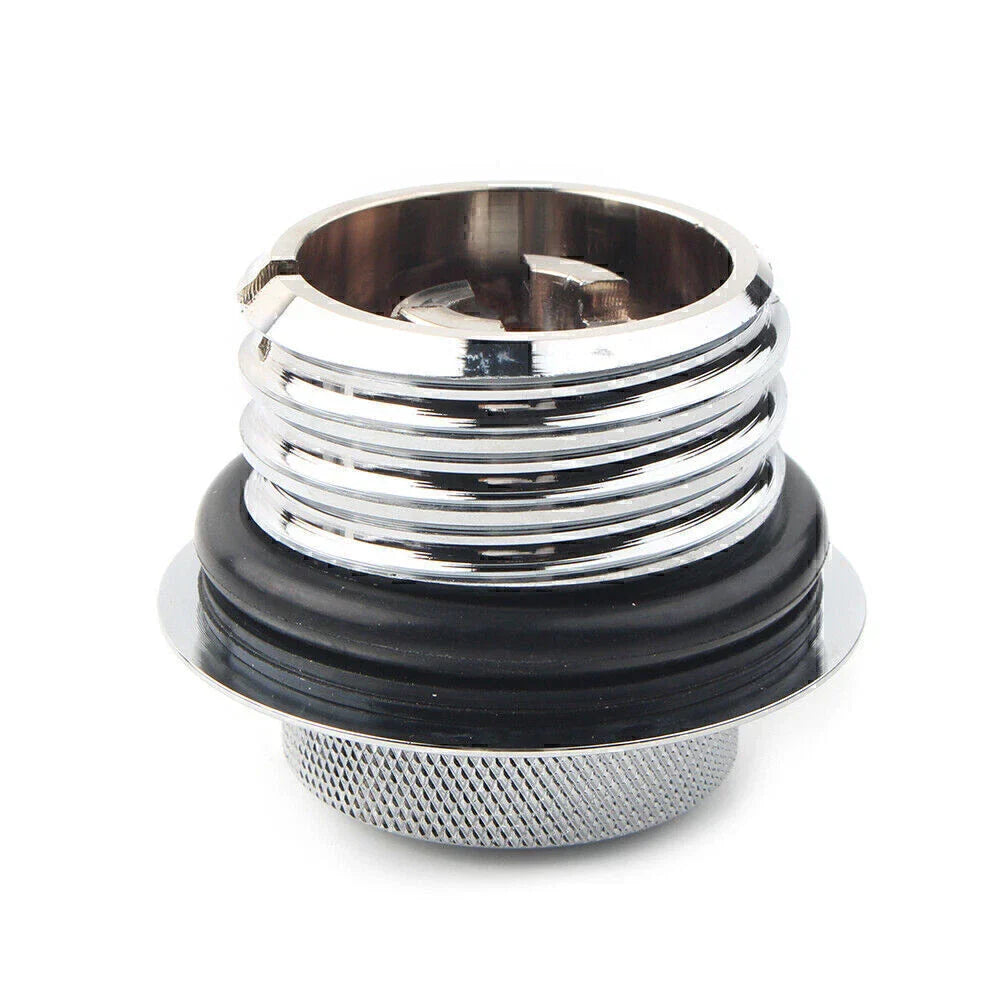 Vented Gas Cap for Harley Chrome