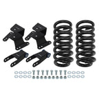 Front 2" and Rear 4" Lowering Coil Spring for Chevy C10 1973–1987 2WD Pickup