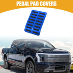 Foot Rest Pedal Cover for Ford F-150 (2015–2023) Black Blue
