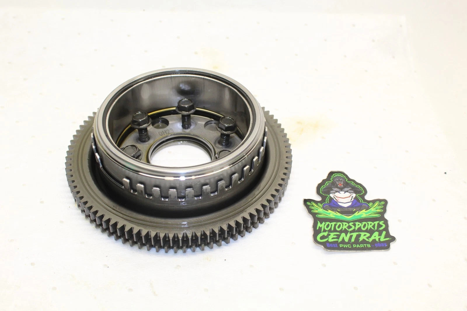 Double Starter Ring Gear Flywheel Magneto for Seadoo 215 230 255 260 (87/86T)