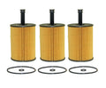 Set of 3 Engine Oil Filters for Audi A3 TT Quattro VW Beetle Golf Passat CC R32