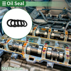 Oil Seal for [Make Model] (50x68x8mm) NBR Rubber High Pressure