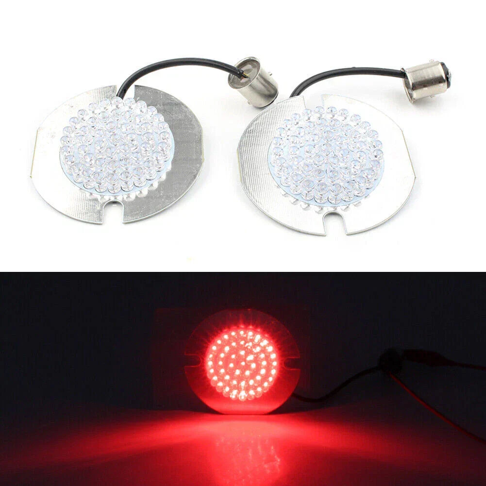 1157 LED Turn Signal Light Inserts for Harley Electra Glide/Road Glide