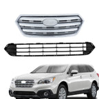 Set of 2 Bumper Grilles for Subaru Outback (2015–2017)