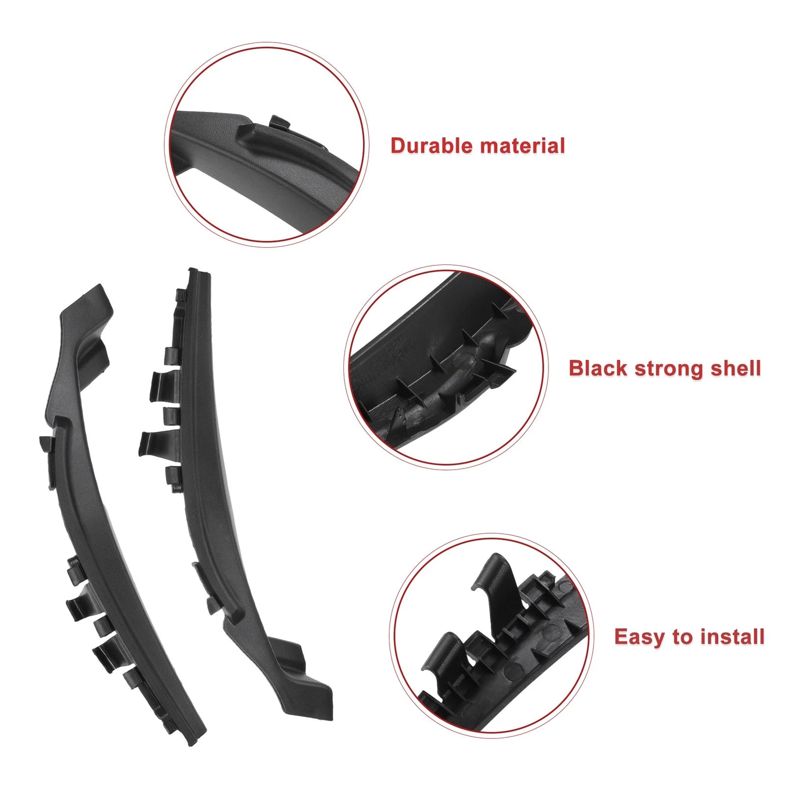 1 Pair Windshield Wiper Cowl Cover Trim for Nissan Sentra (2013–2019)