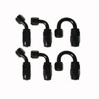 Braided Fuel Hose Line & Swivel Hose End Fitting Kit for Universal