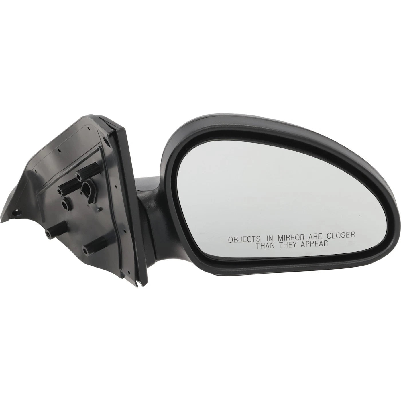 Manual Mirror for Ford Escort, Mercury Tracer (1997–2002) Black Right
