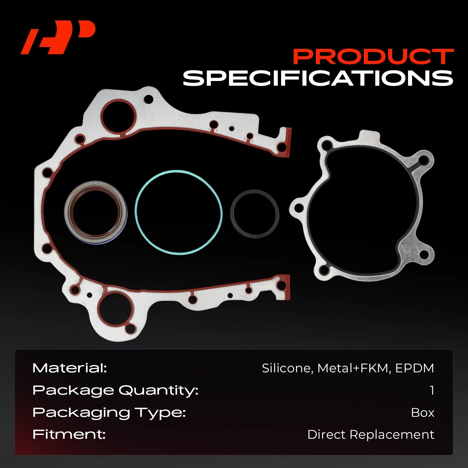 Timing Cover Gasket Set for Chevrolet Malibu, Impala (2006–2010)