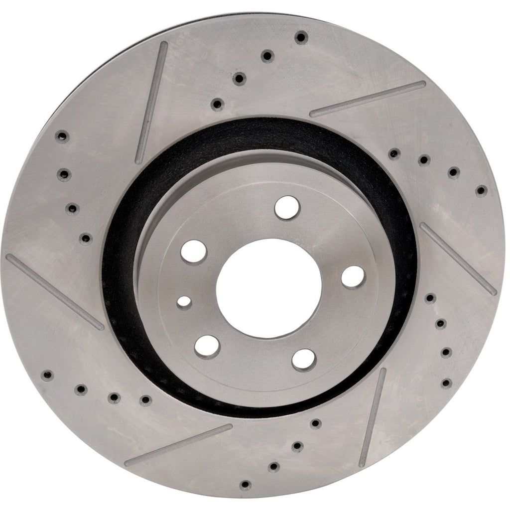 Cross-Drilled Brake Disc for Ford Mustang (2015–2020) Front LH/RH 352mm