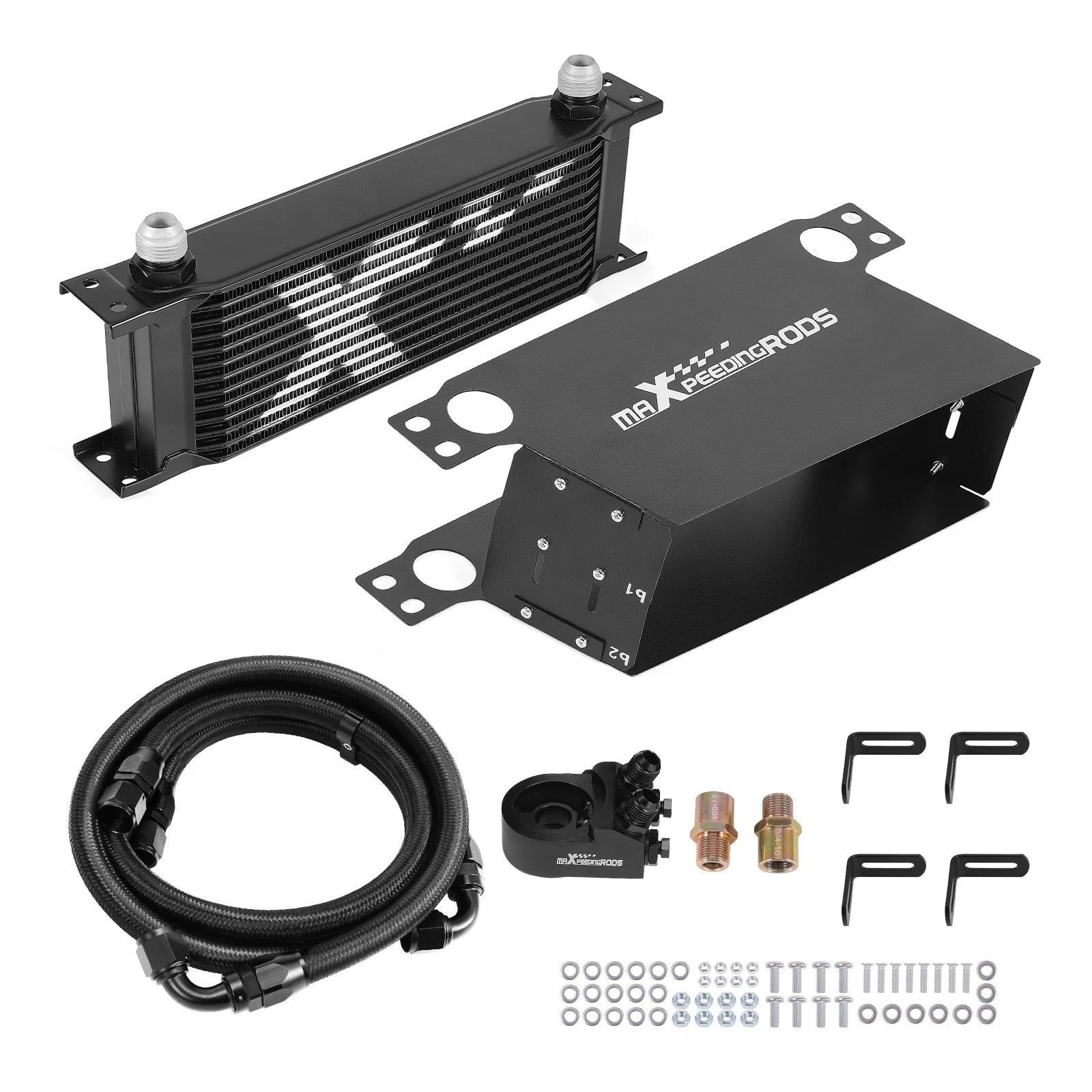Universal Oil Cooler Kit for Transmission Engine (13 Row)