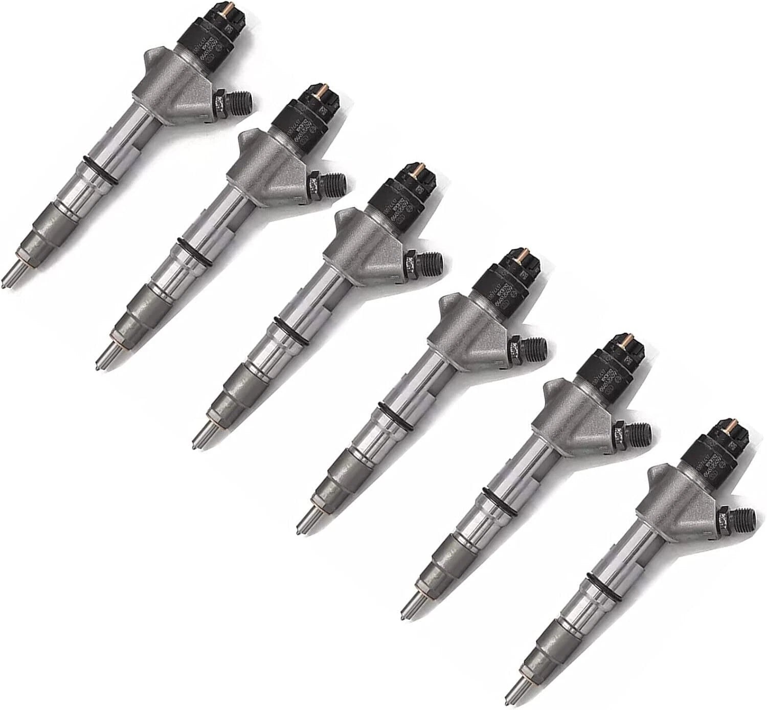 6X Fuel Injector 0445120272 0986435532 5263305 for Cummins QSC8.3 (2002–2010)