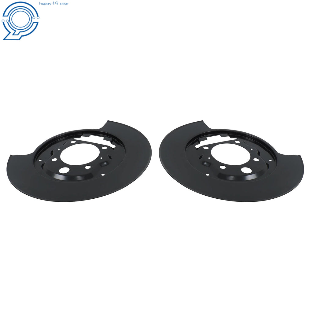Set of 2 Rear Brake Dust Shields for Ford F-150 (2004–2008)