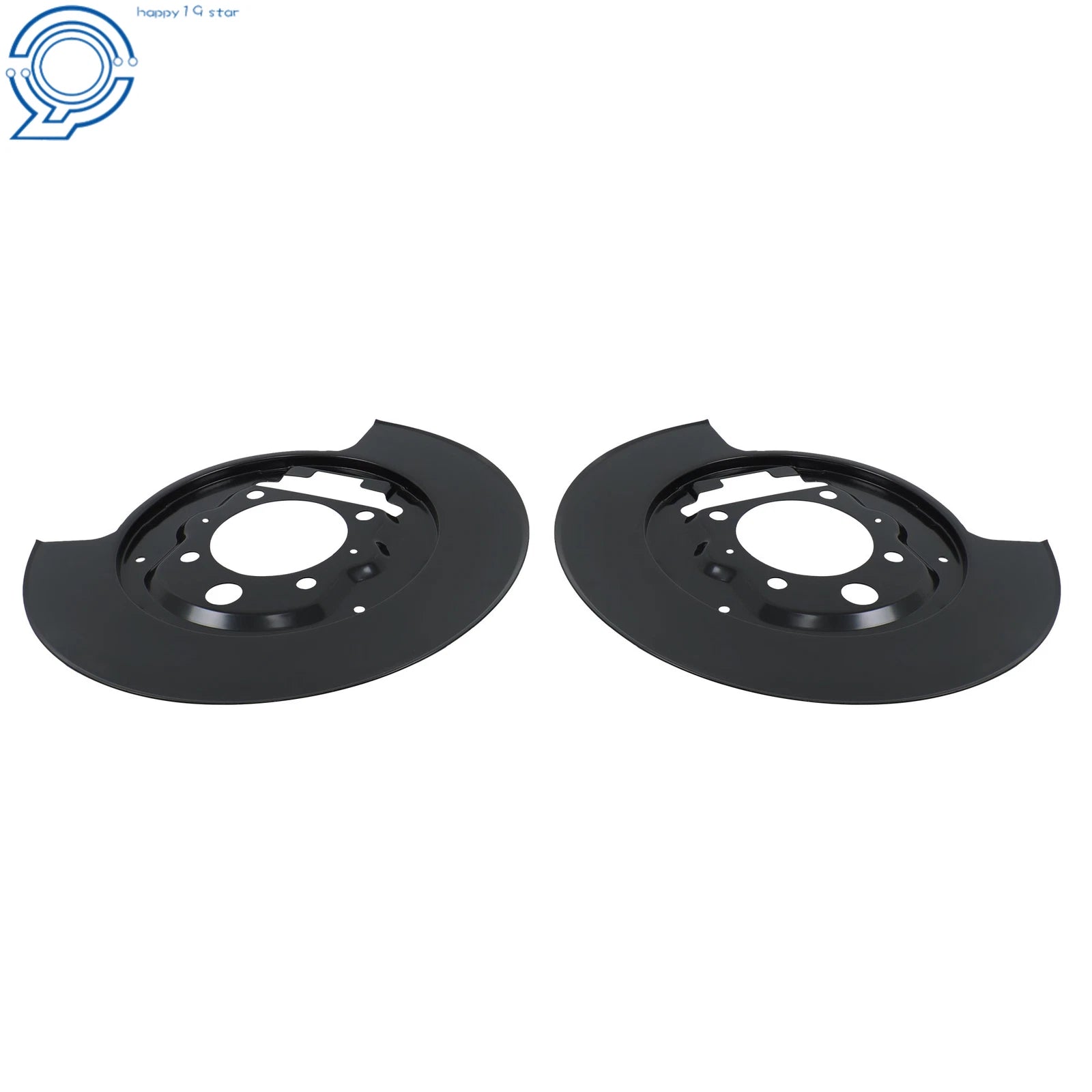 Set of 2 Rear Brake Dust Shields for Ford F-150 (2004–2008)