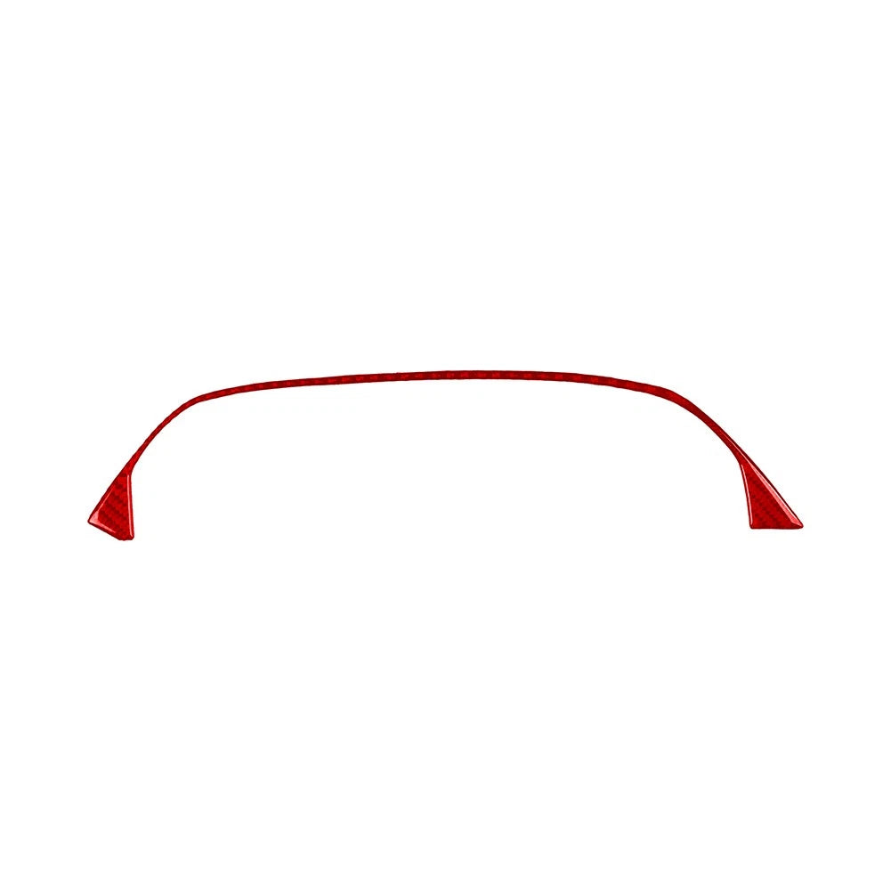 Speedometer Upper Frame Cover Trim Strip for Ford Ranger Sport (2019–2023) Red